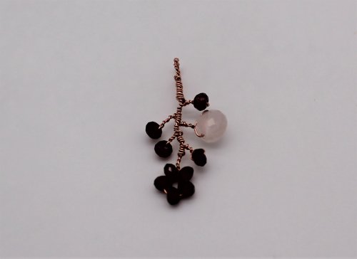 Abby Hook's Delicate Jasmine Earrings - Close the loop, Contemporary Wire Jewelry, , trim any extra wire